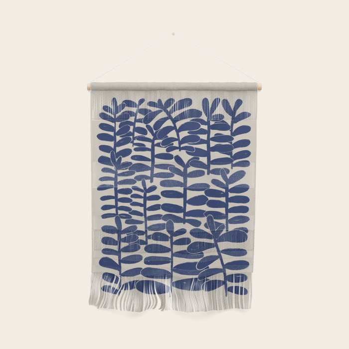 Blue Plants Wall Hanging Gallery Image 1