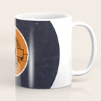 Vinyl Record Art World Post Coffee Mug Gallery Image 1