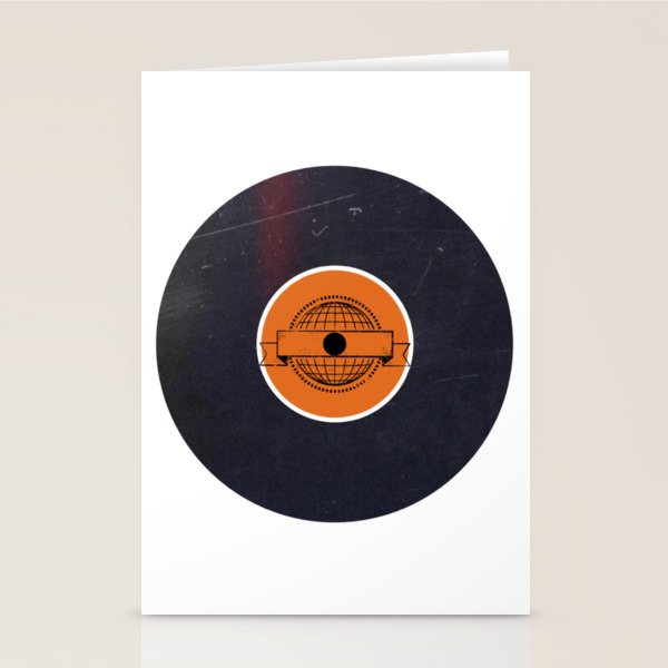 Vinyl Record Art World Post Stationery Card Gallery Image 1