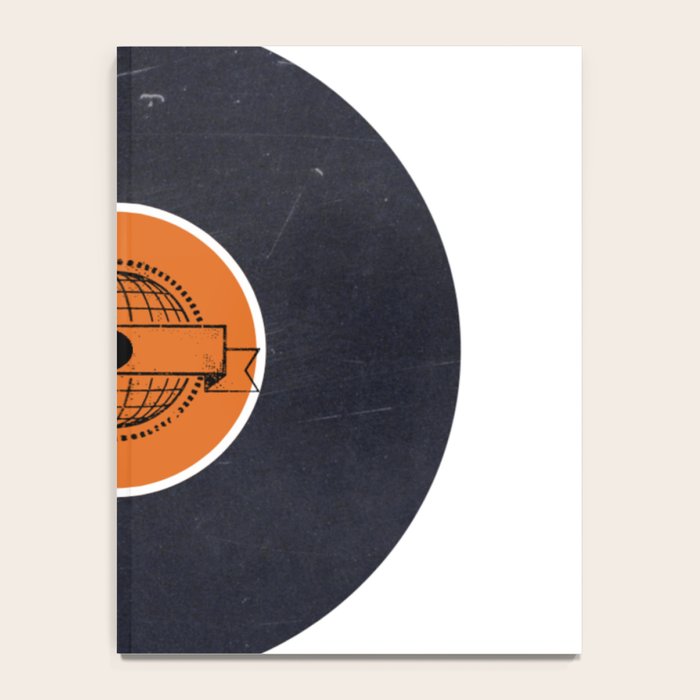 Vinyl Record Art World Post Notebook Gallery Image 4