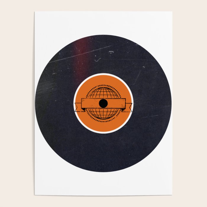 Vinyl Record Art World Post Poster Gallery Image 4