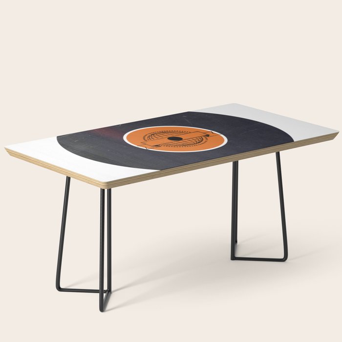 Vinyl Record Art World Post Coffee Table Gallery Image 1