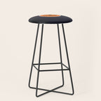 Vinyl Record Art World Post Stool Gallery Image 1