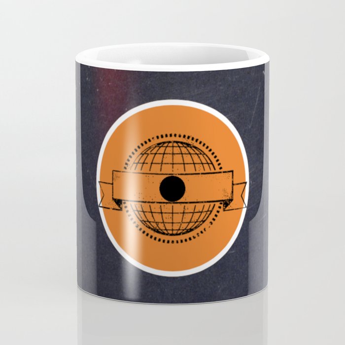 Vinyl Record Art World Post Coffee Mug Gallery Image 4