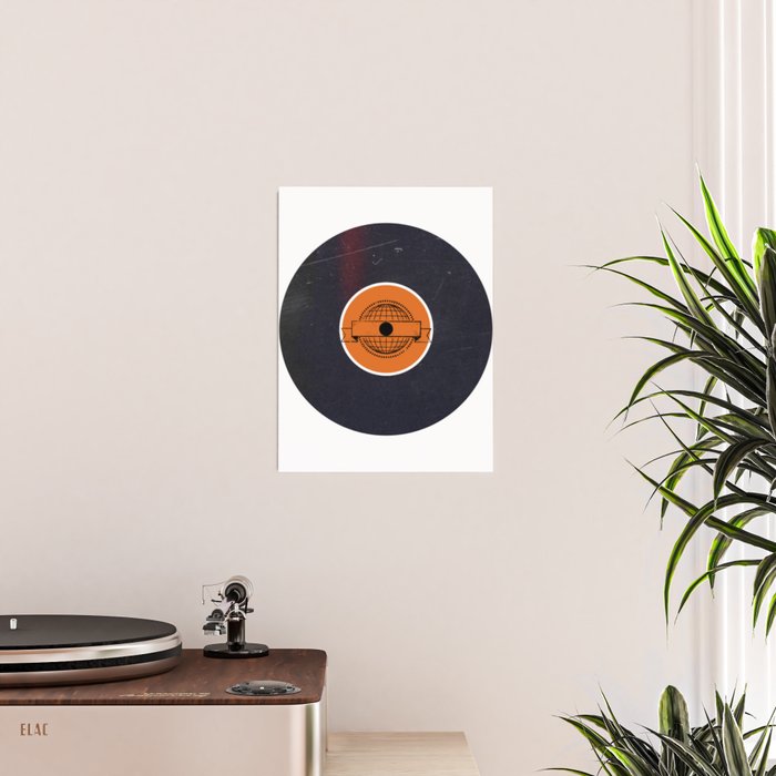 Vinyl Record Art World Post Poster Gallery Image 2