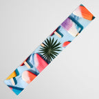 Nothing is Impopsicle. Rainbow Popsicles Fun Colorful Food, Ice Cream Ice Candy Celebration, Tropical Palm Summer Happy Positivity, Joy Cold Eclectic Boho Table Runner Gallery Image 3