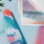 Nothing is Impopsicle. Rainbow Popsicles Fun Colorful Food, Ice Cream Ice Candy Celebration, Tropical Palm Summer Happy Positivity, Joy Cold Eclectic Boho Wall Tapestry Gallery Image 3