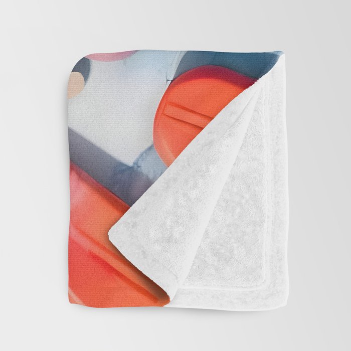 Nothing is Impopsicle. Rainbow Popsicles Fun Colorful Food, Ice Cream Ice Candy Celebration, Tropical Palm Summer Happy Positivity, Joy Cold Eclectic Boho Throw Blanket Gallery Image 3