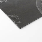 Film Reel Patent - Classic Cinema Art - Black Chalkboard Welcome Mat Gallery Image 2
