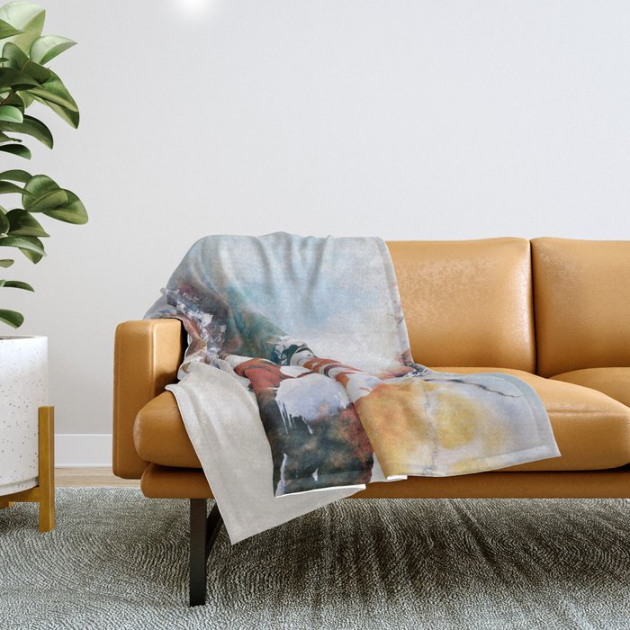 Mountain 2 Throw Blanket Gallery Image 1