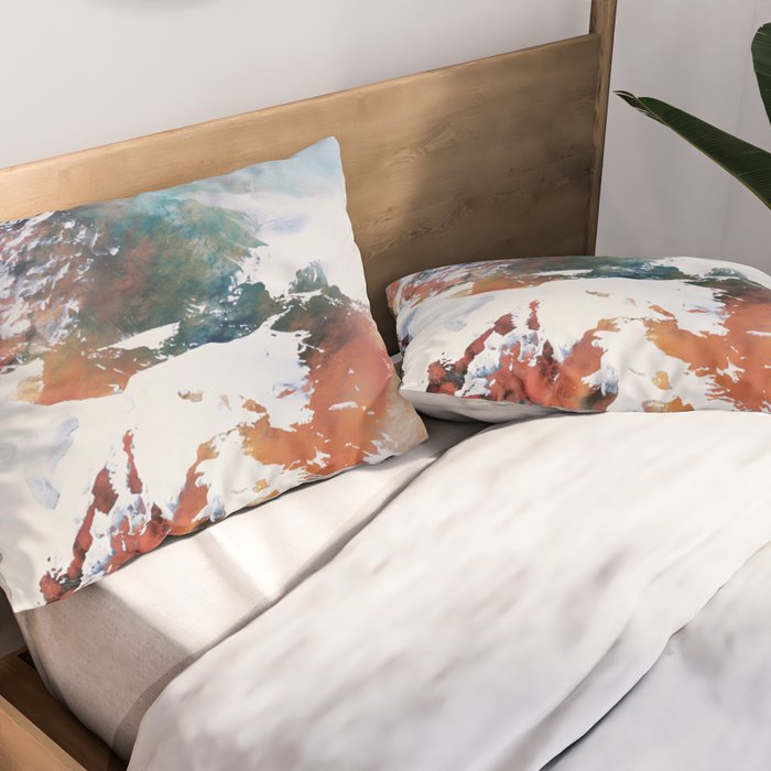 Mountain 2 Pillow Sham Gallery Image 2