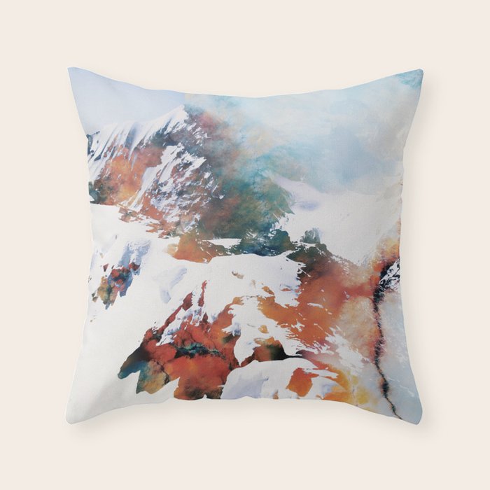 Mountain 2 Throw Pillow Gallery Image 1