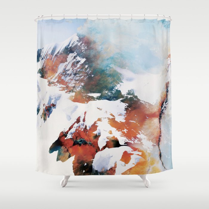 Mountain 2 Shower Curtain Gallery Image 1