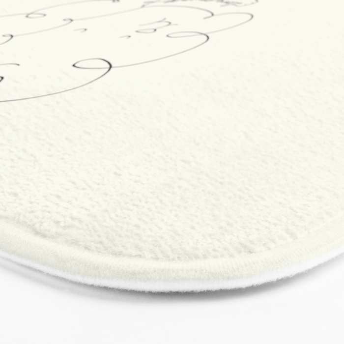 Love Yourself Lion Bath Mat Gallery Image 3