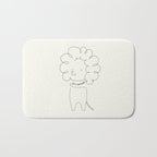 Love Yourself Lion Bath Mat Gallery Image 1