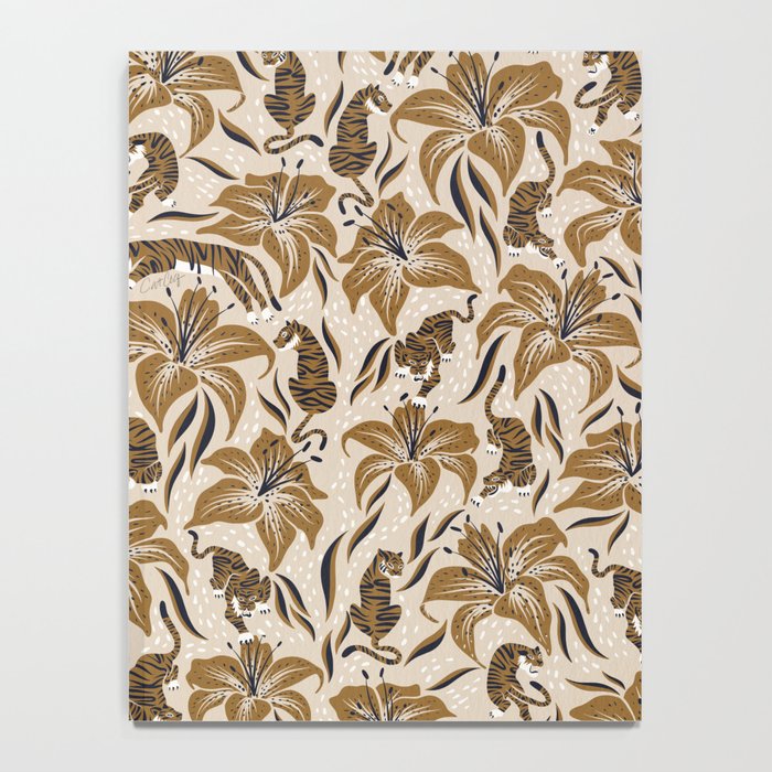 Tigers & Tiger Lilies - Neutral Notebook Gallery Image 4