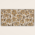 Tigers & Tiger Lilies - Neutral Desk Mat Gallery Image 3