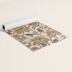 Tigers & Tiger Lilies - Neutral Yoga Mat Gallery Image 2