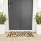 Tigers & Tiger Lilies - Neutral Welcome Mat Gallery Image 3