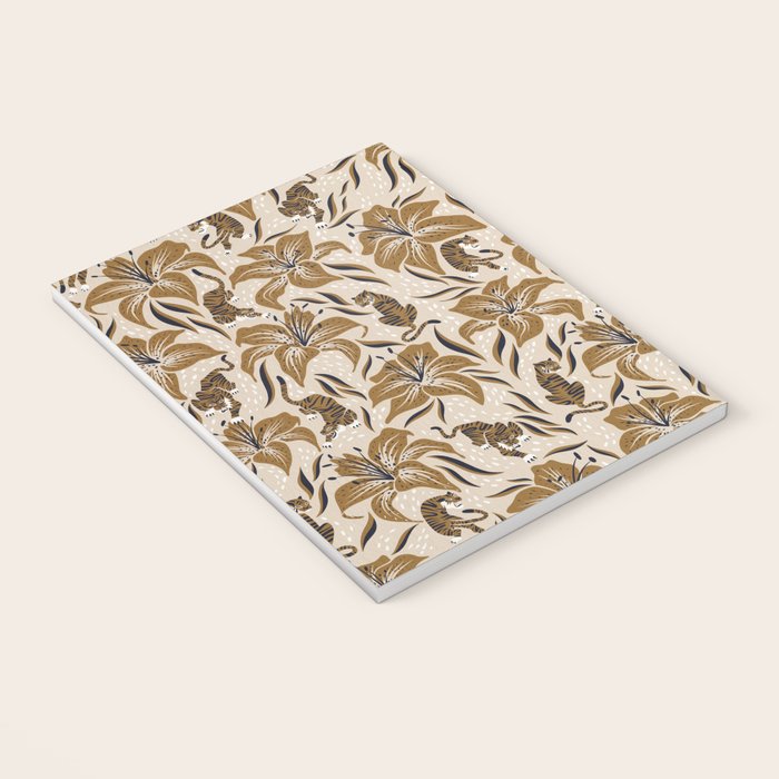 Tigers & Tiger Lilies - Neutral Notebook Gallery Image 3