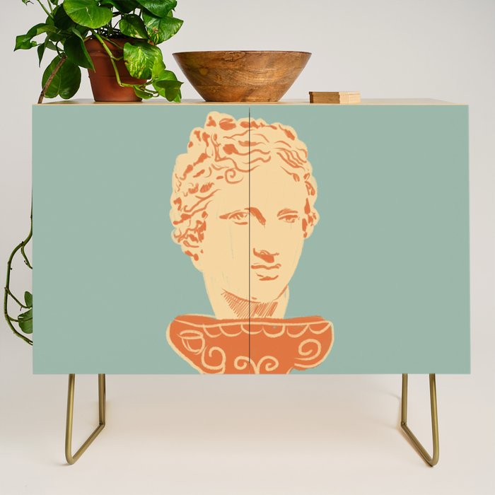 Head on pedestal Credenza Gallery Image 1
