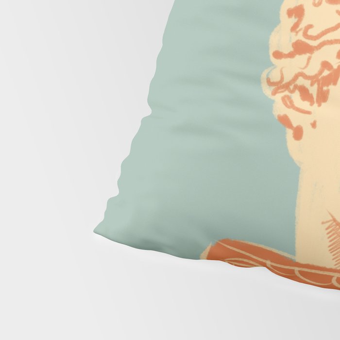 Head on pedestal Pillow Sham Gallery Image 4