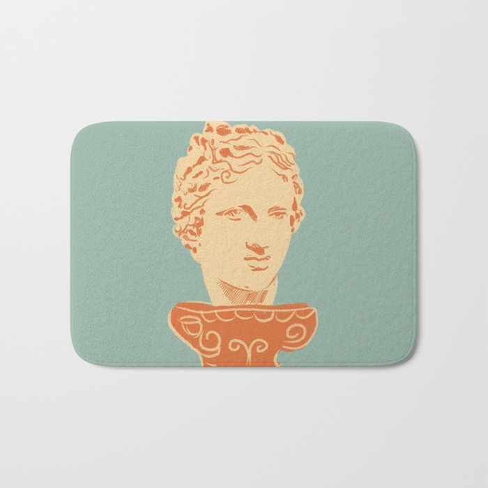 Head on pedestal Bath Mat Gallery Image 1