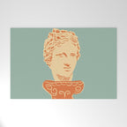 Head on pedestal Welcome Mat Gallery Image 1
