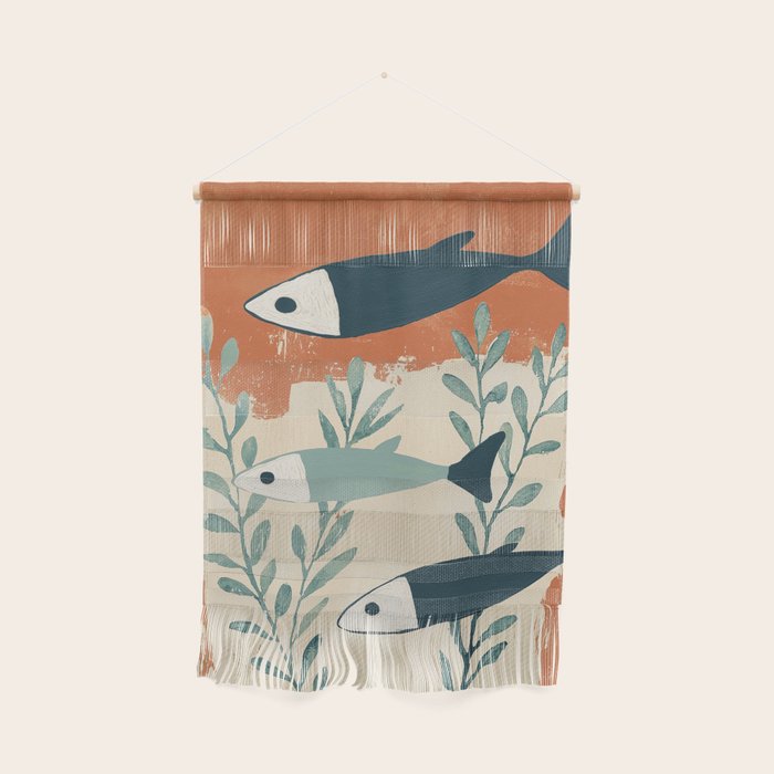Three Swimming Fish Wall Hanging Gallery Image 1
