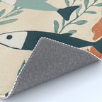 Three Swimming Fish Rug Gallery Image 4