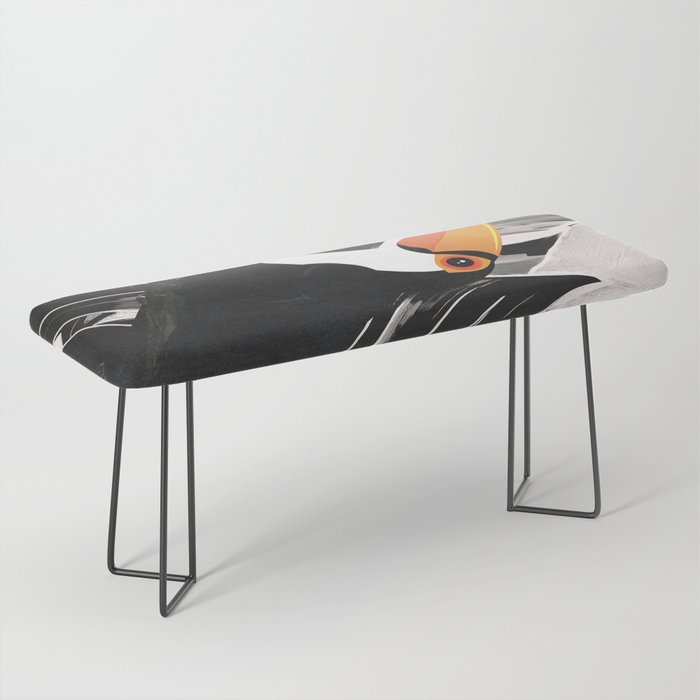 Tropical Toucan Art Bench Gallery Image 1
