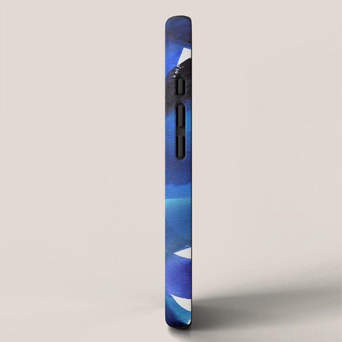 Superwatercolor Multiblue iPhone Case Gallery Image 2