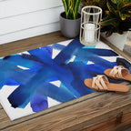 Superwatercolor Multiblue Outdoor Rug Gallery Image 2