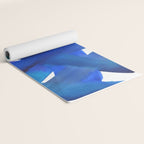 Superwatercolor Multiblue Yoga Mat Gallery Image 2