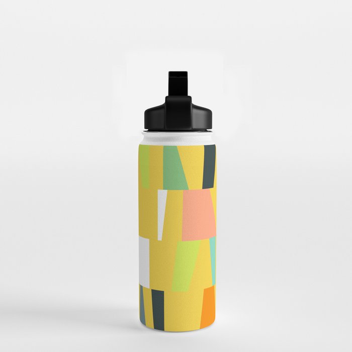 Modern Geometric 39 Water Bottle Gallery Image 2