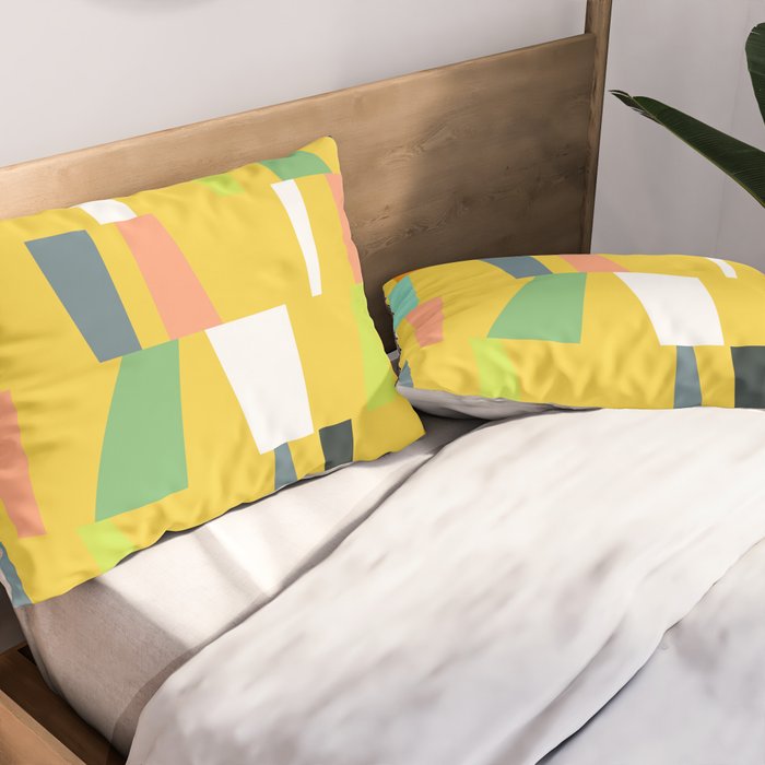 Modern Geometric 39 Pillow Sham Gallery Image 2