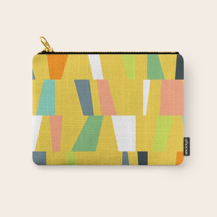 Modern Geometric 39 Carry All Pouch Gallery Image 1