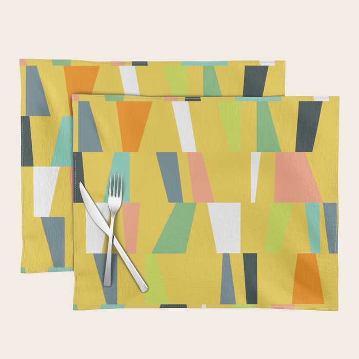 Modern Geometric 39 Placemat Gallery Image 1