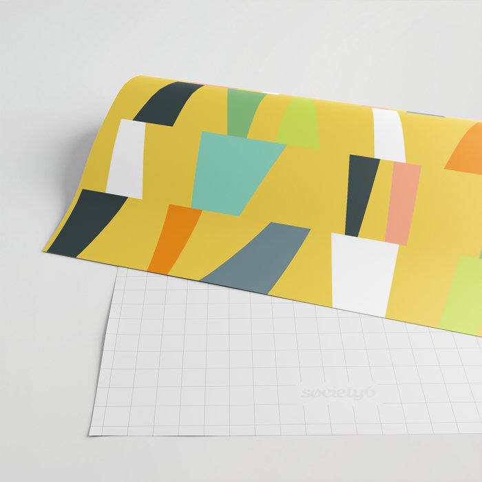 Modern Geometric 39 Wrapping Paper Gallery Image 2