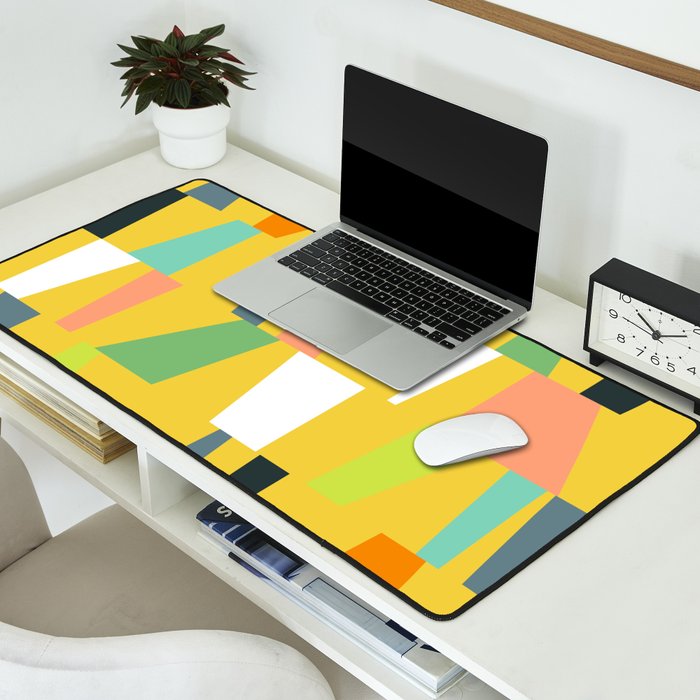 Modern Geometric 39 Desk Mat Gallery Image 2
