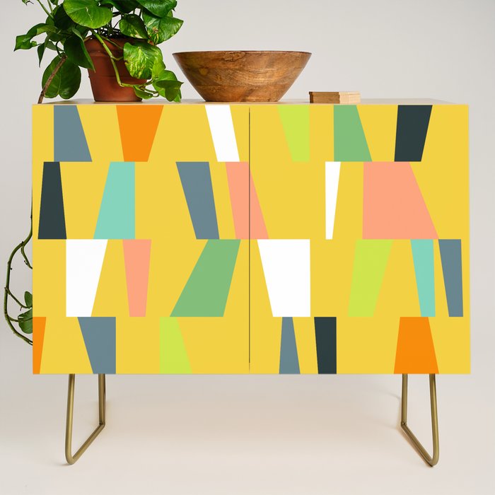 Modern Geometric 39 Credenza Gallery Image 1