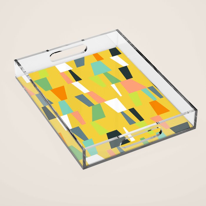 Modern Geometric 39 Acrylic Tray Gallery Image 1