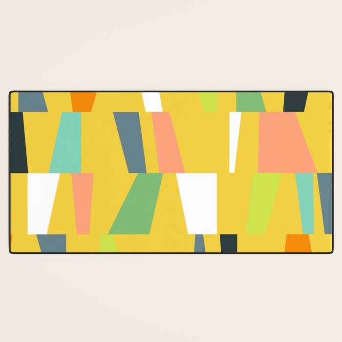 Modern Geometric 39 Desk Mat Gallery Image 3