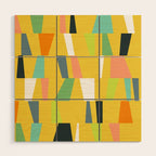 Modern Geometric 39 Wood Wall Art Gallery Image 1