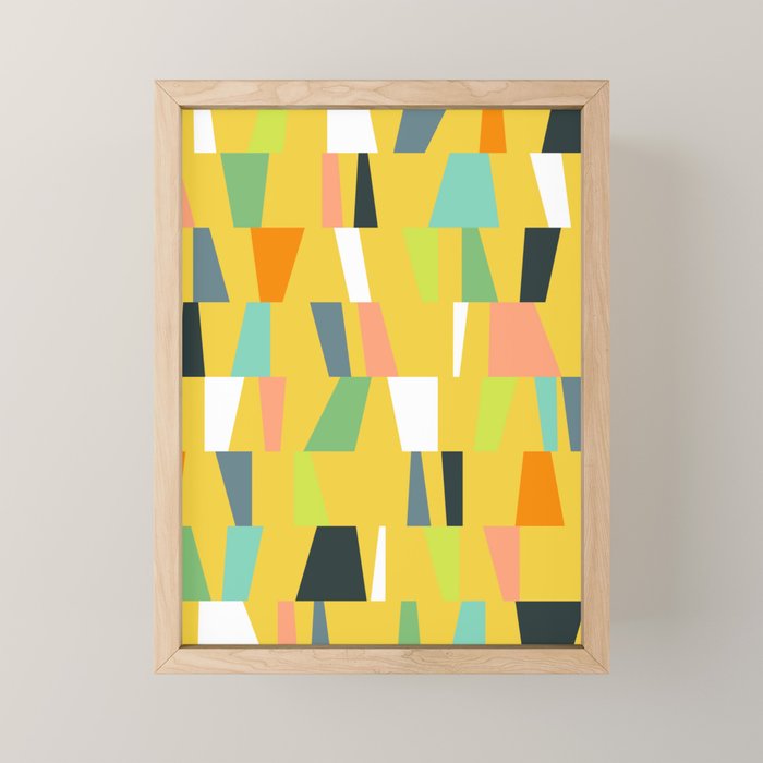 Modern Geometric 39 Mini Art Print Gallery Image 1