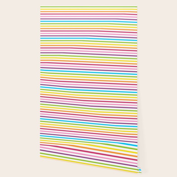 Rainbow Stripe Pattern Colorful Rainbow Lines Wallpaper Gallery Image 2