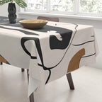 Abstract Minimal Horse 3 Tablecloth Gallery Image 3