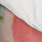 pink summer roses 3 triptych abstract Comforter Gallery Image 4