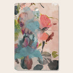 pink summer roses 3 triptych abstract Cutting Board Gallery Image 1