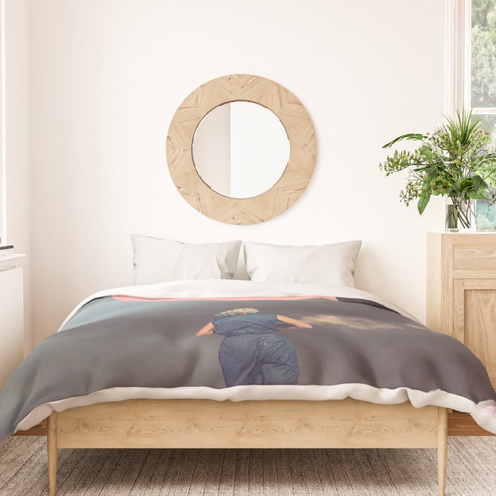 You brought Calm Within Me Duvet Cover Gallery Image 3